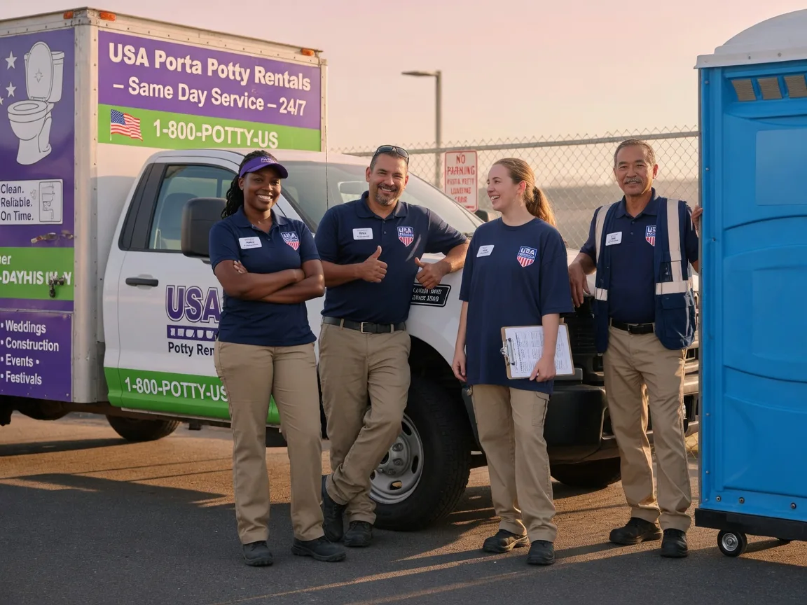 Porta Potty Rental company in Burbank, IL