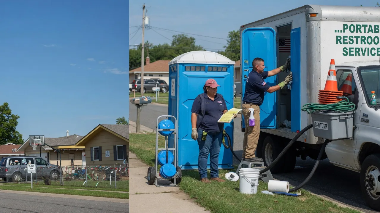 Portable Toilet Rental in Burbank, IL near me